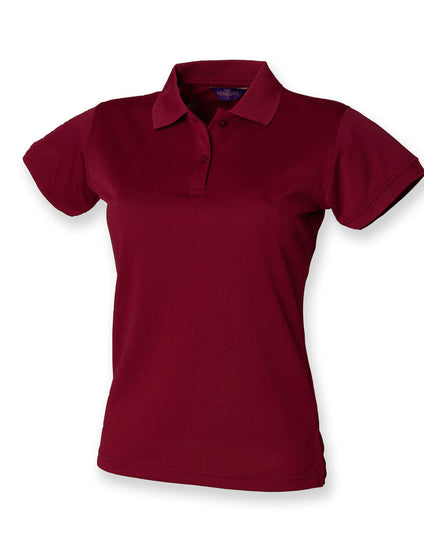 Henbury Ladies Coolplus Wicking Polo Shirt - H476 - [CLEARANCE]