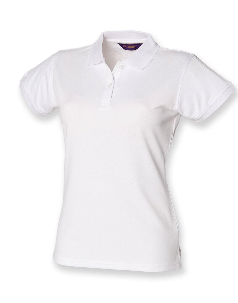 Henbury Ladies Coolplus Wicking Polo Shirt - [CLEARANCE]
