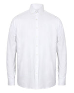 Henbury Mens Modern Long Sleeved Oxford Shirt - Classic Fit - thumbnail 3
