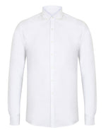 Henbury Mens Long Sleeve Modern Oxford Shirt - Slim Fit - thumbnail 3