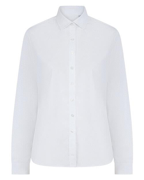 Henbury Long Sleeve Cotton Feel Shirt