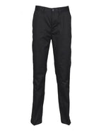 Henbury Ladies 65/35 Flat Fronted Chino Trousers - thumbnail 1