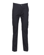 Henbury Ladies 65/35 Flat Fronted Chino Trousers - thumbnail 2
