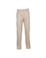 Henbury Ladies 65/35 Flat Fronted Chino Trousers - thumbnail 3