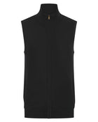 Henbury Mens Sleeveless Zip Jumper