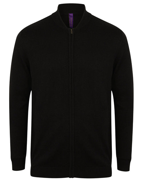Henbury Unisex Zip Through Cardigan - [CLEARANCE]