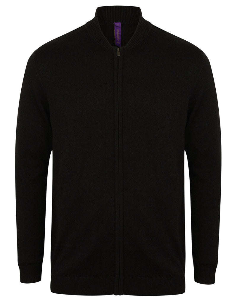 Henbury Unisex Zip Through Cardigan - [CLEARANCE]