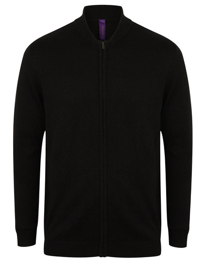 Henbury Unisex Zip Through Cardigan - [CLEARANCE]