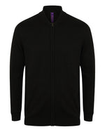 Henbury Unisex Zip Through Cardigan - thumbnail 2