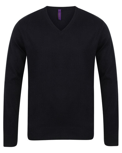 Henbury Lightweight V-Neck Jumper