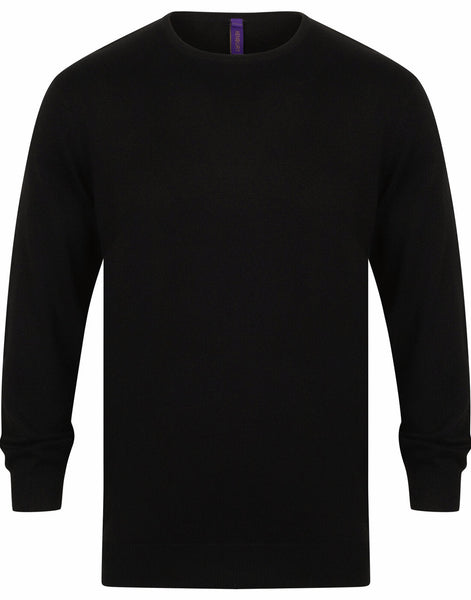 Henbury Lightweight Crew Neck Jumper - [CLEARANCE]