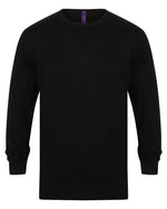 Henbury Lightweight Crew Neck Jumper - thumbnail 1