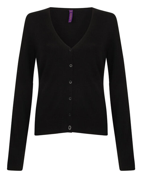 Henbury Ladies Lightweight V-Neck Cardigan