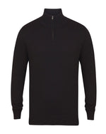 Henbury Quarter Zip Jumper - thumbnail 1