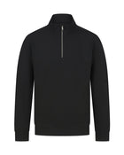 Henbury Unisex Sustainable 1/4 Zip Sweatshirt