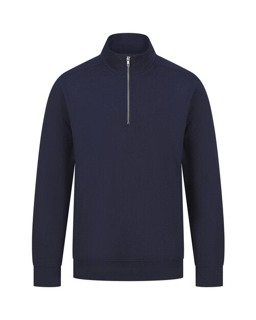 Henbury Unisex Sustainable 1/4 Zip Sweatshirt