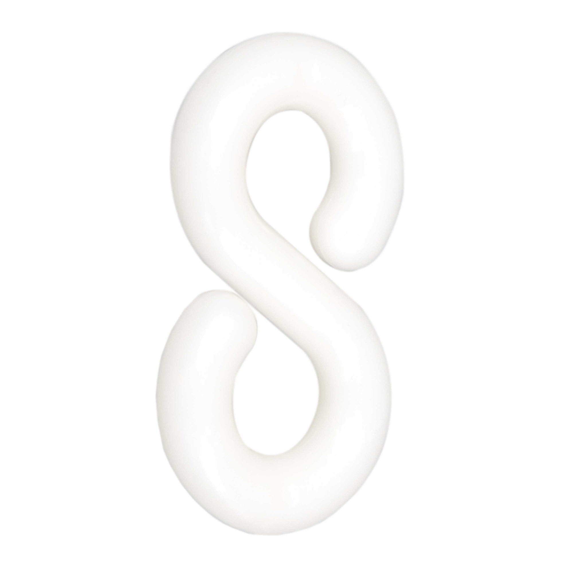 JSP Adjoining S Hooks for Chain - White