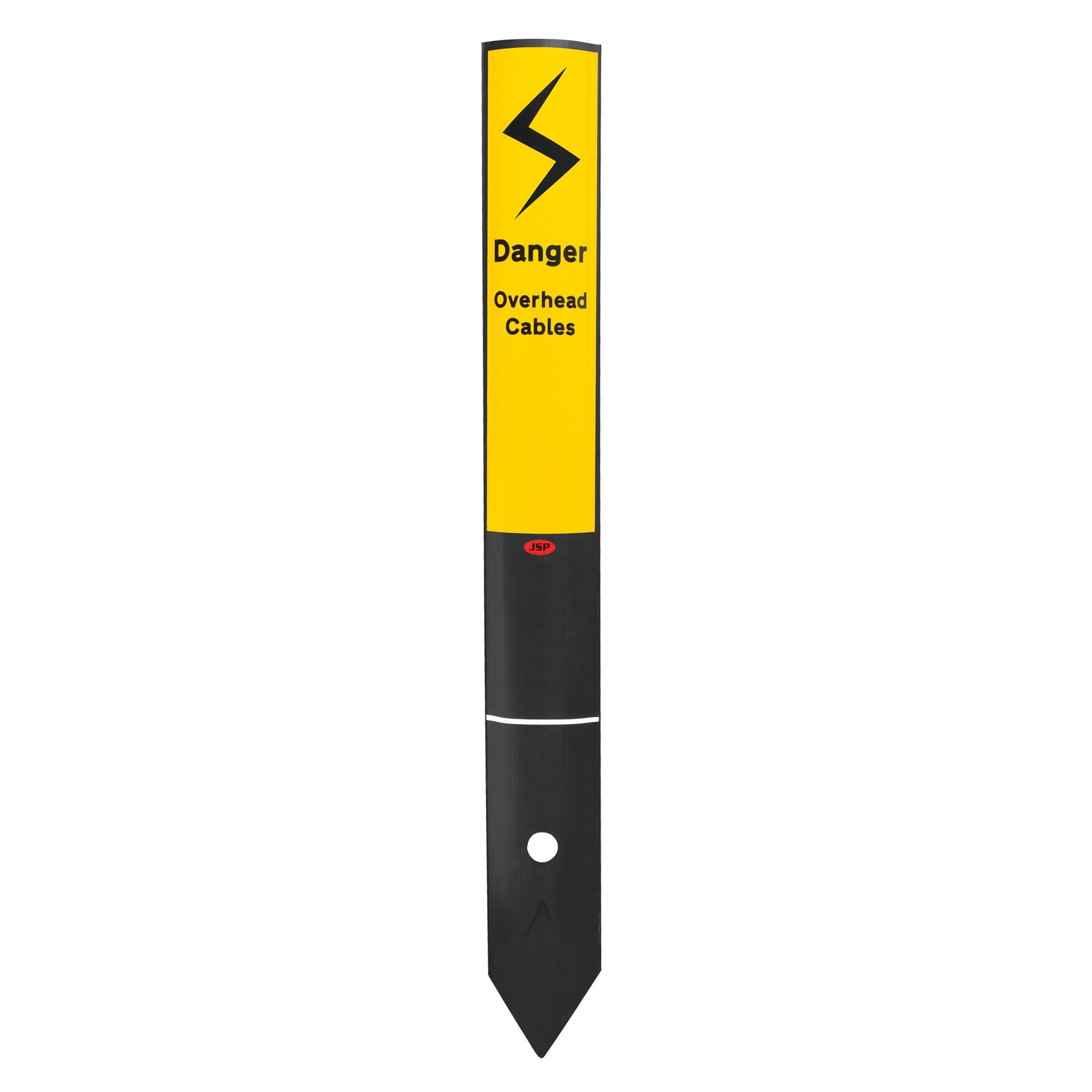 JSP Wychwood Flexible Verge Post - Danger Overhead Cables
