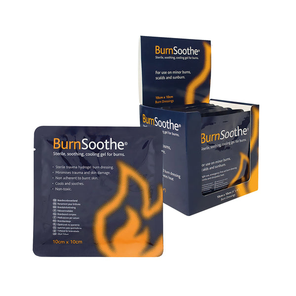 Reliance Medical Burnsoothe Burn Dressing 100 X 100mm (10 Pack) 394