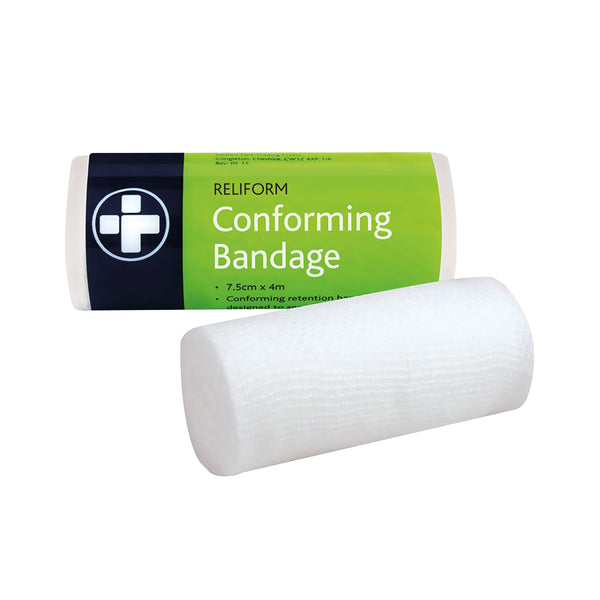 Reliance Medical Reliform Conforming Bandage 75mm X 4m (10 Pack) 432