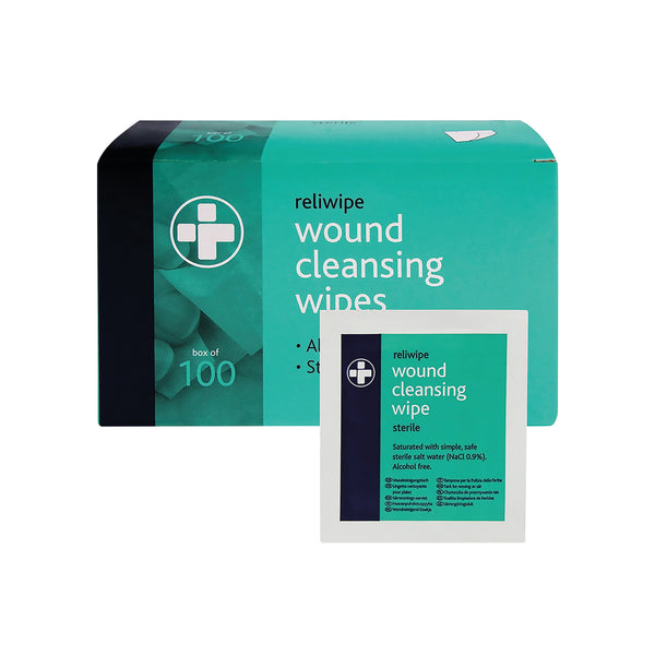 Reliance Medical Reliance Individually Wrapped Medical Reliwipe Wound Cleansing Wipes (pack Of 100) 745