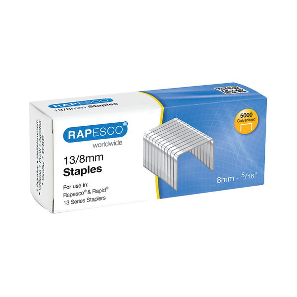 Rapesco 13/8mm Staples – (Pack of 5000)
