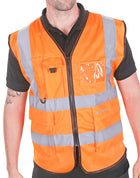 B-Seen Hi-Vis Executive Mesh Vest