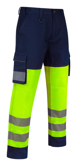 B-Seen Guardian Hi-vis Safety Combat Trousers