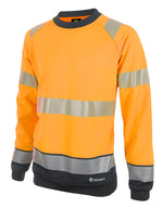 B-Seen Hi-Vis Two-Tone Sweatshirt - thumbnail 2