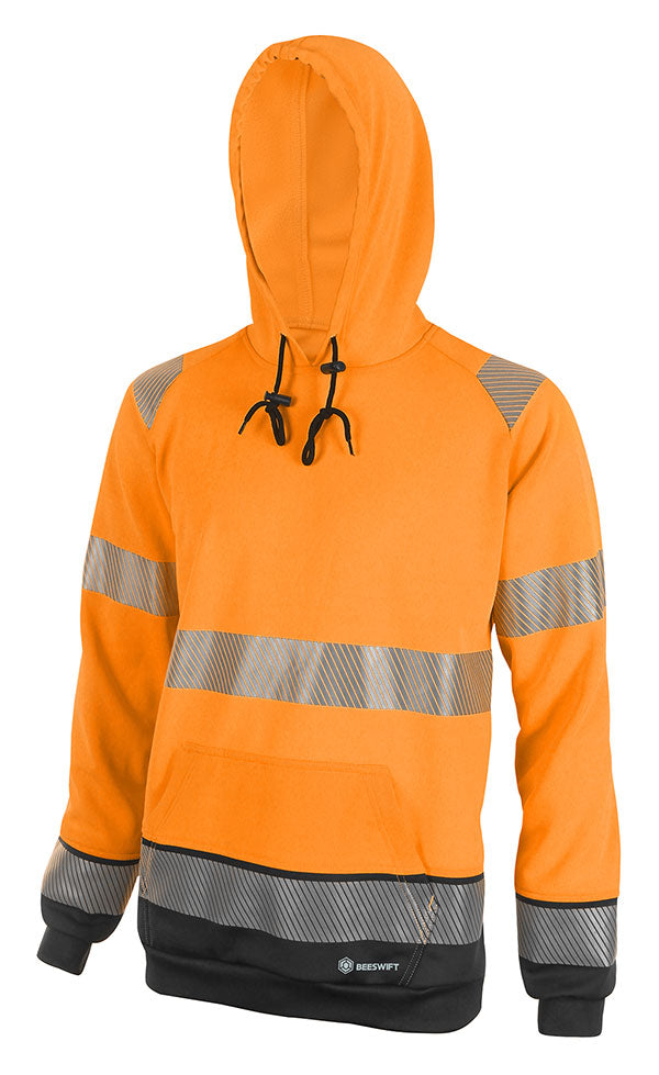 Deltic Hi-Vis Two Tone Hoody - [CLEARANCE]
