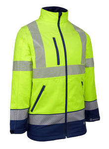 B-Seen Hv Outer Wear Beeswift Deltic Hi-Vis Two-Tone Soft Shell Jacket