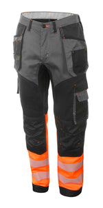B-Seen Hi-Vis Two-Tone Trousers - thumbnail 2