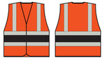 Beeswift Orange Wceng Vest With Black Band 3XL - thumbnail 1