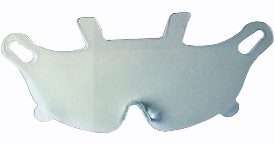 Scott Retractable Eyeshield Clr Pk10