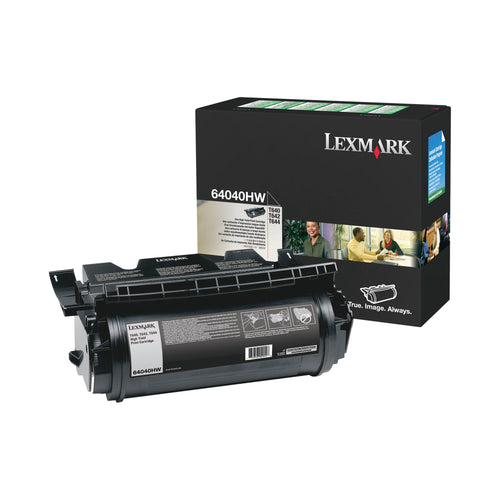 Lexmark T640 21k Toner Cartridge High Yield Black 64040hw