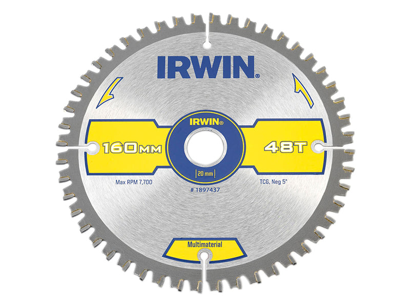 IRWIN Multi-Material Circular Saw Blade, TCG