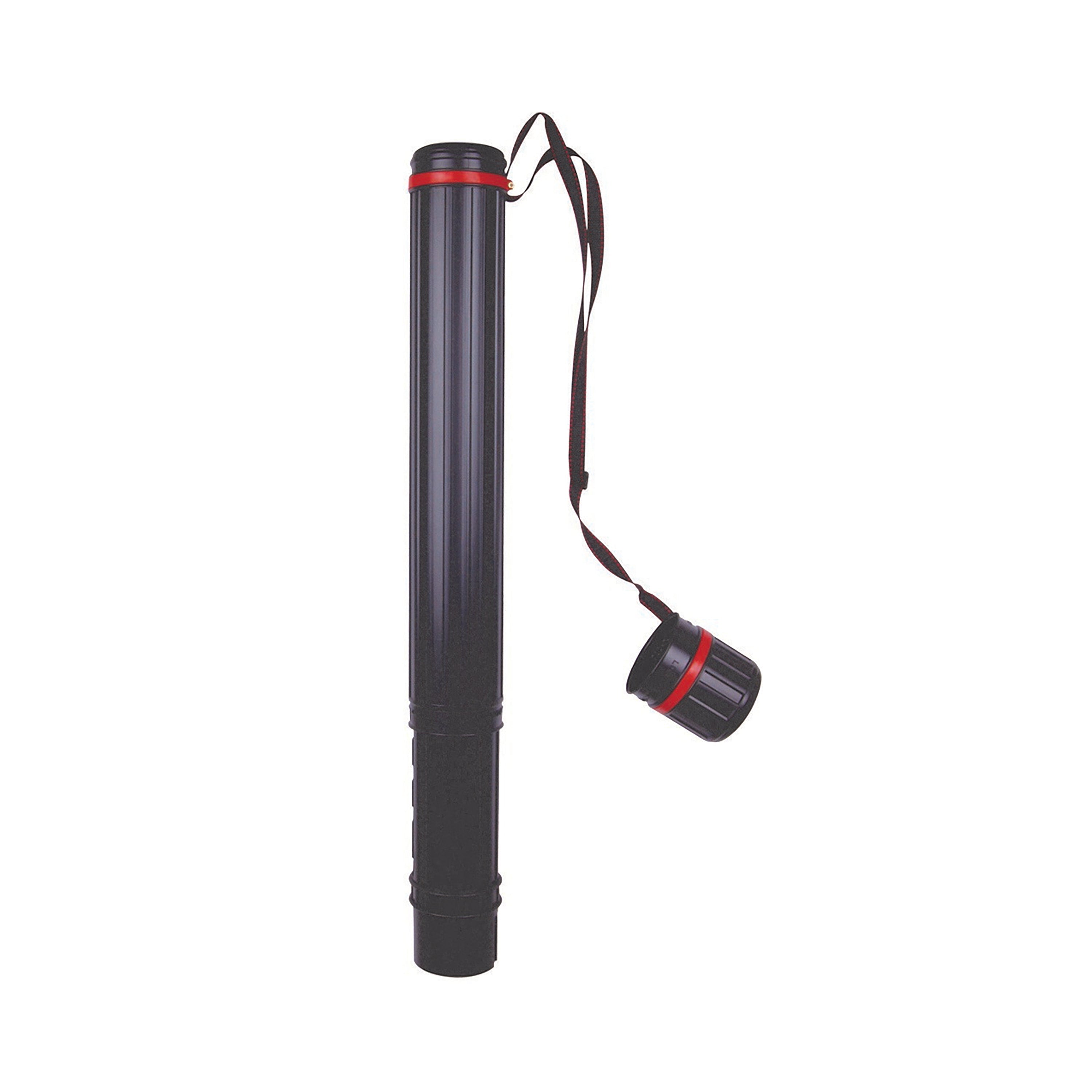 Jakar Jumbo Extendable Telescopic Tube With Carry Strap Black/red 7306