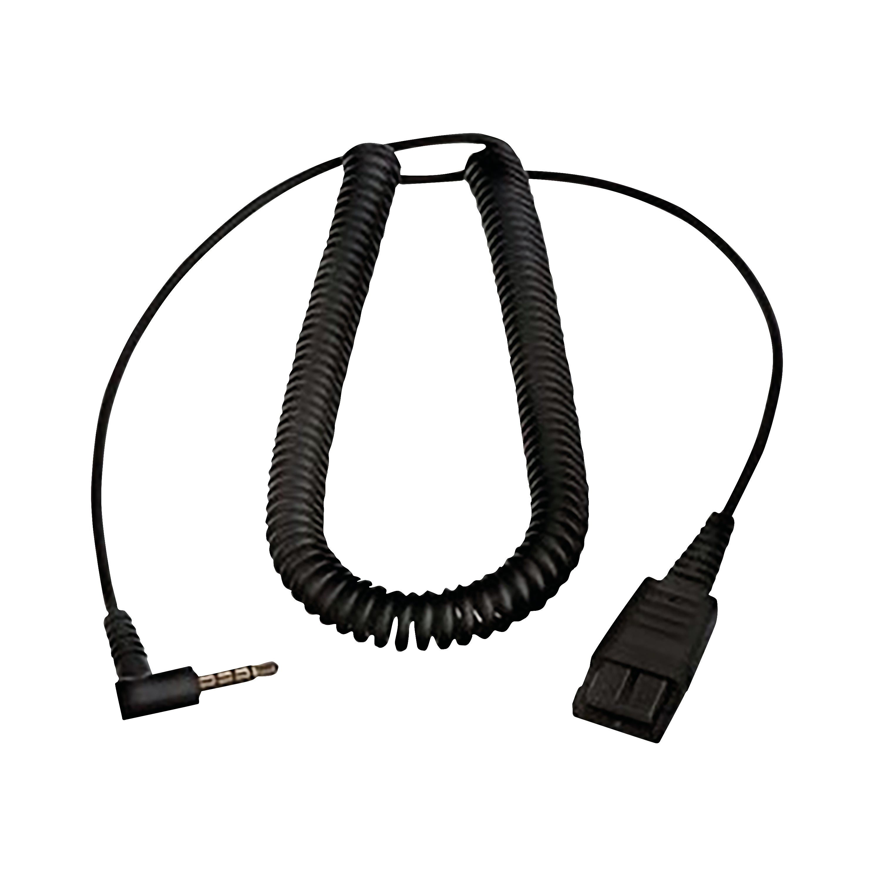 Jabra Quick Disconnect (qd) To 3.5mm Jack Cable With Answer/end Button For Smartphones 8800-00-103