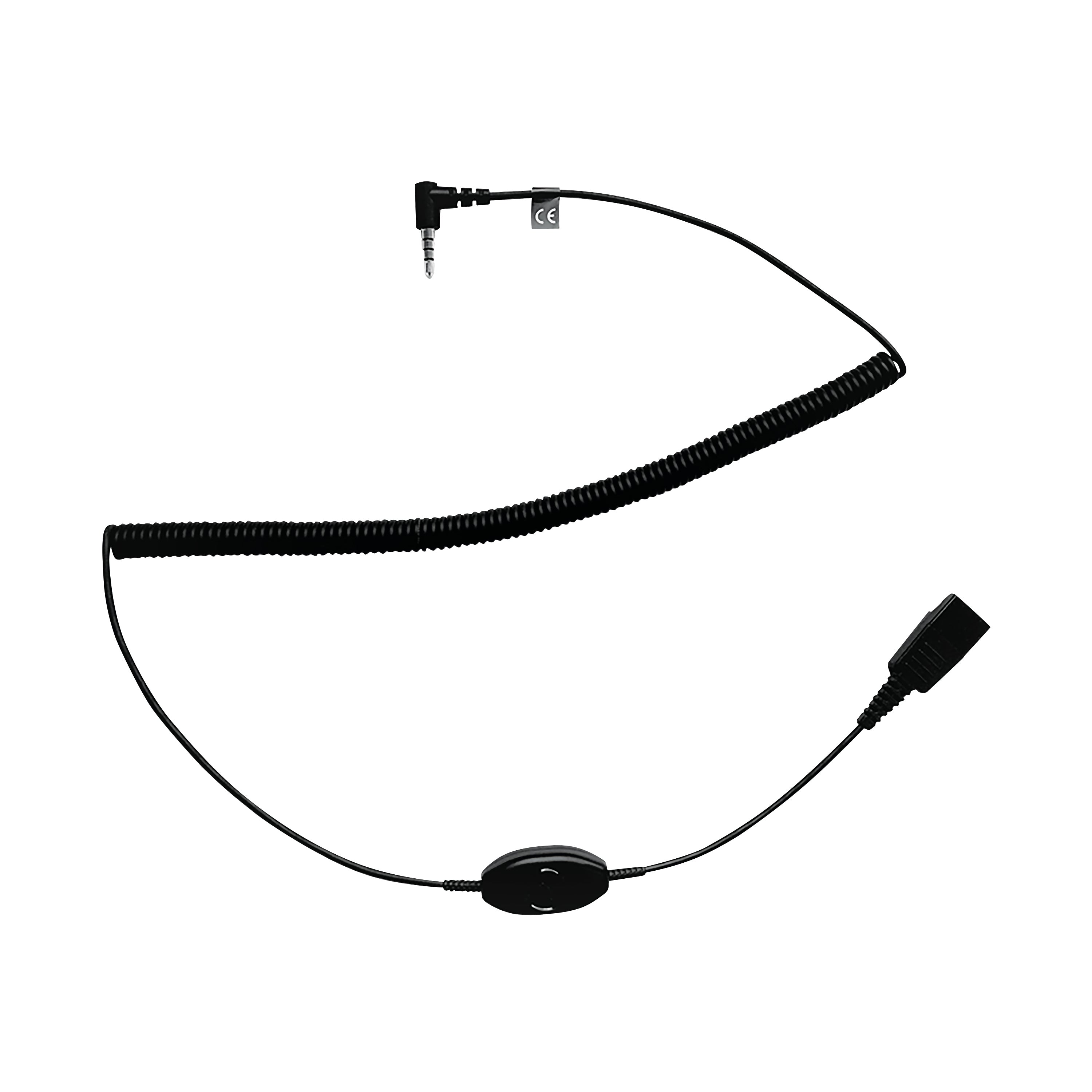 Jabra Quick Disconnect (qd) To 3.5mm Jack Cable For Push-to-talk 8800-01-104