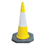 JSP Dominator 1m Traffic Cone with Sealbrite Sleeve - thumbnail 2