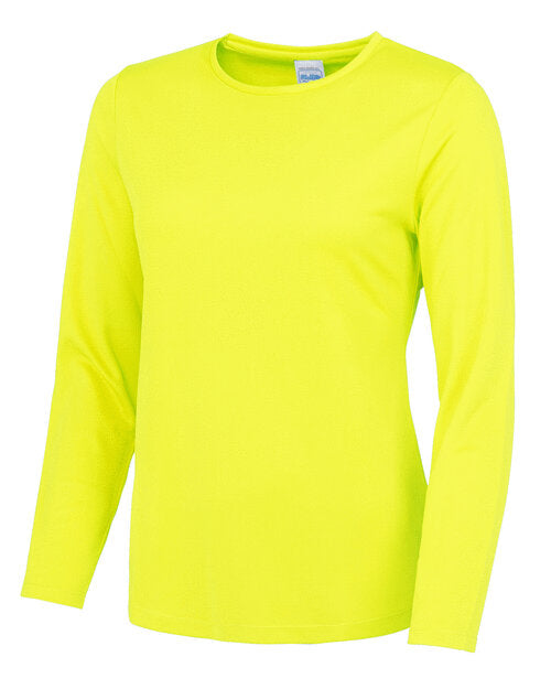 Just Cool by AWDis Womens Long Sleeve Cool T - JC012