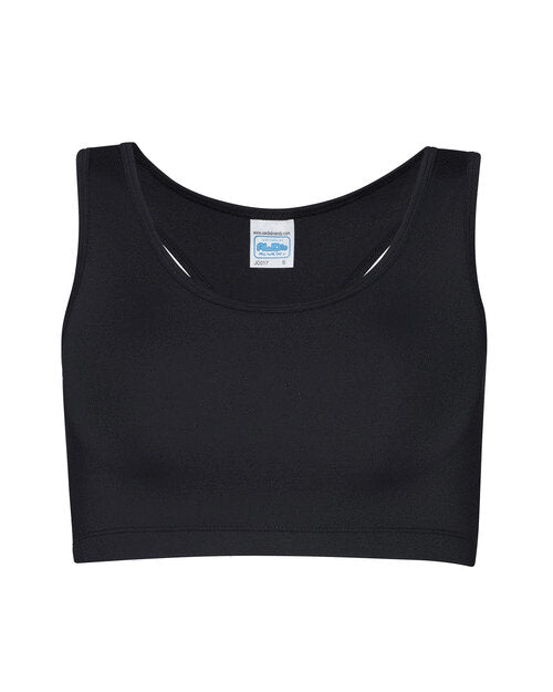 Just Cool by AWDis Womens Cool Sports Crop Top - JC017