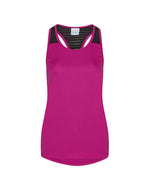Just Cool by AWDis Womens Cool Smooth Workout Vest - JC027 - thumbnail 5