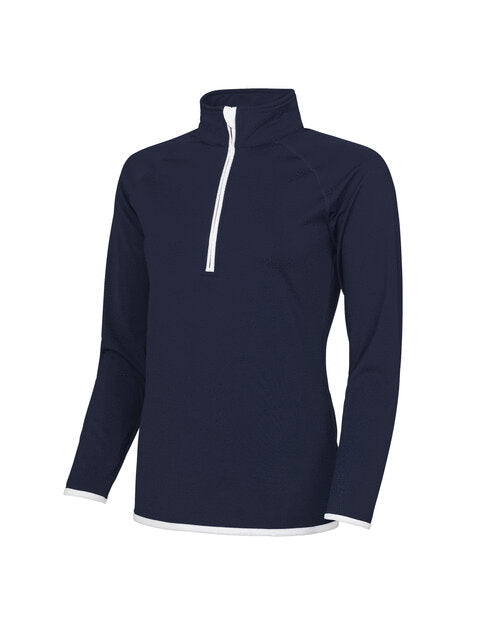 Just Cool by AWDis Womens Cool 1/2 Zip Sweat - JC036