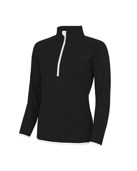 Just Cool by AWDis Womens Cool 1/2 Zip Sweat - JC036