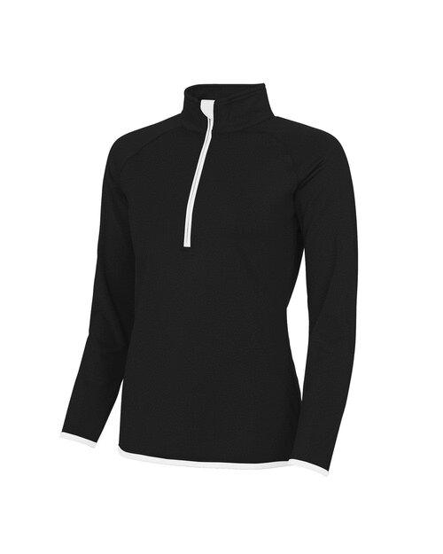 Just Cool by AWDis Womens Cool 1/2 Zip Sweat - JC036