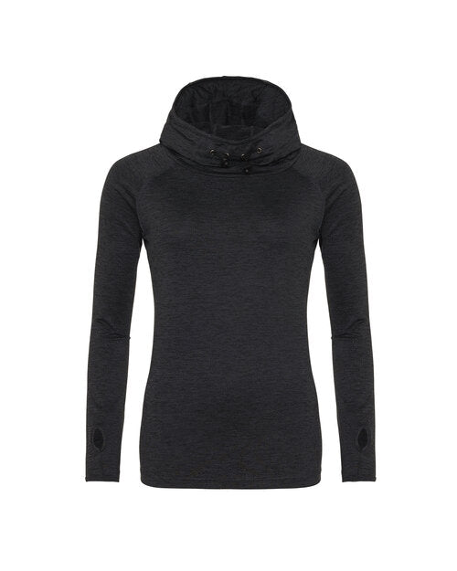 Just Cool by AWDis Girlie Cool Cowl Neck Top - JC038