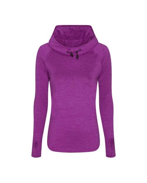 Just Cool by AWDis Girlie Cool Cowl Neck Top - JC038