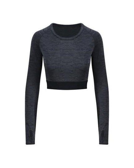 Just Cool by AWDis Ladies Long Sleeve Crop T
