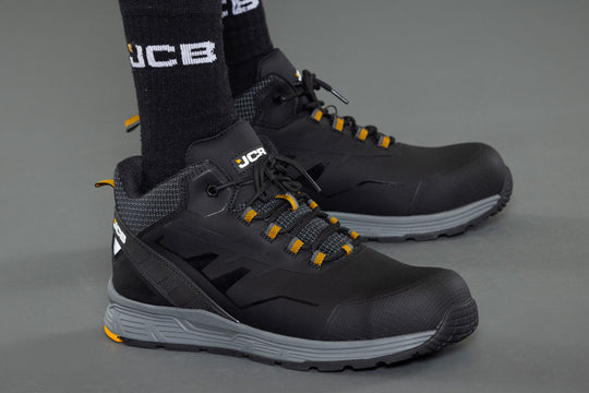 JCB Workwear Spark 2 Composite Mid Cut Black